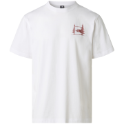 Чоловіча футболка The North Face Camping Relaxed Short Sleeve Tee-Graph білий TNF WHITE