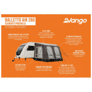 Приставний намет Vango Balletto Air 260 Elements ProShield
