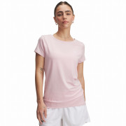 Жіноча футболка Under Armour Tech Mesh SS рожевий Prime Pink / / White