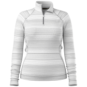 Жіноча функціональна футболка Smartwool W Classic Thermal Merino Base Layer 1/4 Zip сірий LIGHT GRAY COLOR SHIFT