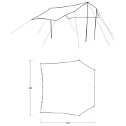 Пристройка до намету Outwell Louisiana Tarp TC