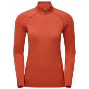 Жіноча функціональна футболка Montane Dart Xt Zip Neck червоний
