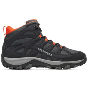 Чоловічі туристичні черевики Merrell Accentor 4 Sport Mid Gtx чорний black/firetail