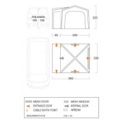 Приставний намет Vango Agora Air VW