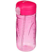 Пляшка Sistema Quick Flip Top s brčkem 520 ml рожевий
