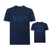 Чоловіча футболка Hiko Iwwl T-Shirt темно-синій