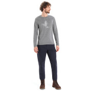 Чоловіча футболка Icebreaker Tech Lite II LS Tee Skiing Yeti