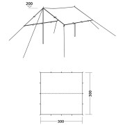 Брезент Easy Camp Void Tarp