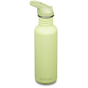 Пляшка з нержавіючої сталі Klean Kanteen Classic 800 ml (w/Flip Seal Sport Cap) світло-зелений shadow lime