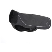 Дощовик для собаки Mountain Paws Fleece-Lined Dog Raincoat чорний Black