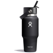 Термокружка Hydro Flask Wide Flex Straw Travel Bottle 24 Oz чорний black