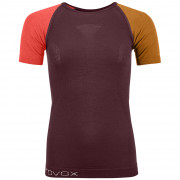 Жіноча функціональна футболка Ortovox 120 Comp Light Short Sleeve W бордовий