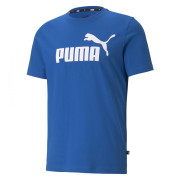Чоловіча футболка Puma ESS Logo Tee синій blue