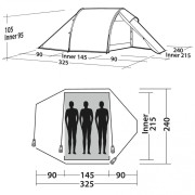 Туристичний намет Easy Camp Vega 300 Compact