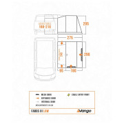 Приставний намет Vango Faros III Low