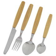 Набір столових приборів Outwell Cordona Box Cutlery Set коричневий/срібний Black