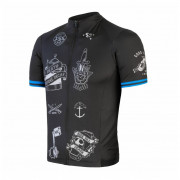 Чоловіча велофутболка Sensor Cyklo Tour чорний