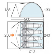 Намет Vango Alpha 400 (2020)