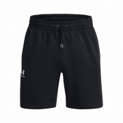 Чоловічі шорти Under Armour Icon Fleece Short чорний Black/White