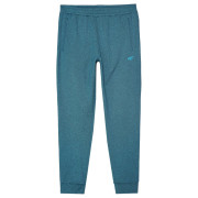 Чоловічі спортивні штани 4F Trousers Fnk M682 синій TEAL MELANGE