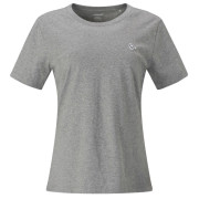 Жіноча футболка Norrona /29 cotton viking patch T-shirt сірий Grey Melange