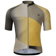 Чоловіча велофутболка Dare 2b Lightning Short Sleeve Printed Jersey зелений/сірий BoaGradPrint