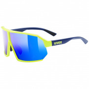 Спортивні окуляри Uvex Sportstyle 237 жовтий/синій Yellow Blue Matt/Mirror Blue