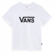 Жіноча футболка Vans Wm Drop V Ss Crew-B білий/чорний