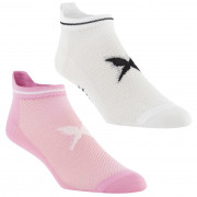Жіночі шкарпетки Kari Traa Nora Sock 2Pk рожевий/білий
