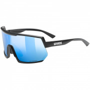 Спортивні окуляри Uvex Sportstyle 235 P чорний/синій Black Mat / Mirror Blue