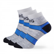 Чоловічі шкарпетки Warg Trail Low Wool 3-pack сірий/синій