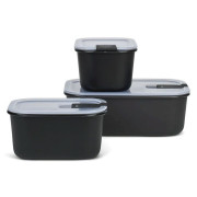 Ланч-бокс Mepal EasyClip 2x450 + 1000 ml чорний Nordic Black