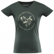 Жіноча футболка Alpine Pro Nega зелений