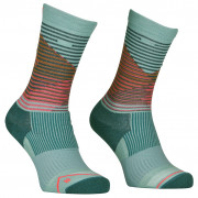 Жіночі шкарпетки Ortovox All Mountain Mid Socks W синій/зелений