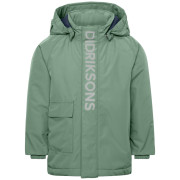 Дитяча зимова куртка Didriksons Talvi Kids Jkt 2 Dark Moss темно-зелений Dark Moss