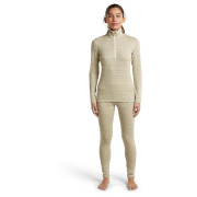 Жіноча функціональна футболка Icebreaker Women M 260 Tech Vertex LS HZ AlpGeo