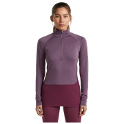 Жіноча функціональна футболка Icebreaker Women Mer 200 ZoneKnit LS Half Zip