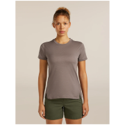 Жіноча функціональна футболка Icebreaker 150 MerinoFine™ Ace SS Tee світло-коричневий PORCINI