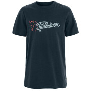 Чоловіча футболка Fjällräven Archive Logo T-Shirt M темно-синій Dark Navy