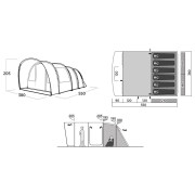 Сімейний намет Easy Camp Skarvan 6