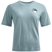 Жіноча футболка Ortovox 140 Cool Round Landscape T-shirt сірий Glacier Grey
