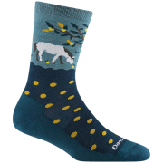 Жіночі шкарпетки Darn Tough Wild Life Crew Lightweight With Cushion синій dark teal