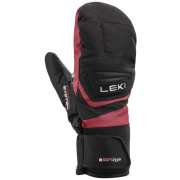 Дитячі лижні рукавички Leki Griffin 3D Junior Mitt чорний/рожевий black-rosé