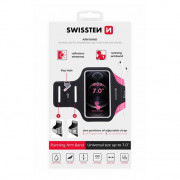 Чохол для телефону Swissten ARMBAND CASE 7,0" чорний/рожевий