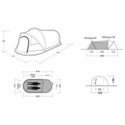 Туристичний намет Outwell Nexion 2 Forest