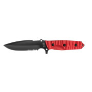 Ніж TB OUTDOOR Maraudeur Survival Knife G10 Serrated червоний