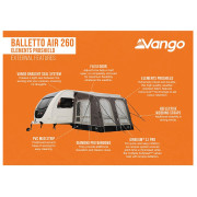 Приставний намет Vango Balletto Air 260 Elements ProShield