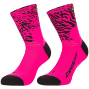 Шкарпетки Dynafit Run Wild Mid Sk рожевий pink glo/0910