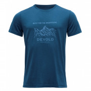 Чоловіча футболка Devold Ulstein Man Tee синій