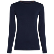Жіноча функціональна футболка Icebreaker Women Merino Blend Core Midweight LS Crewe темно-синій Midnight Navy
